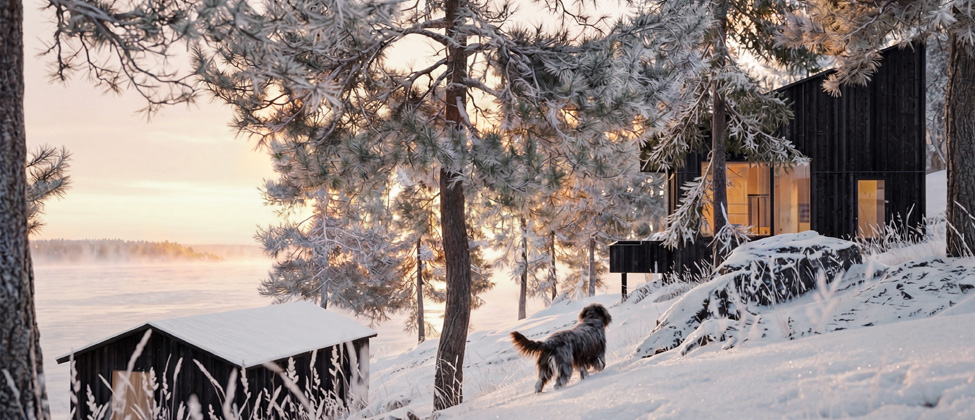 Villa Tikanäs - med utsikt över Vättern