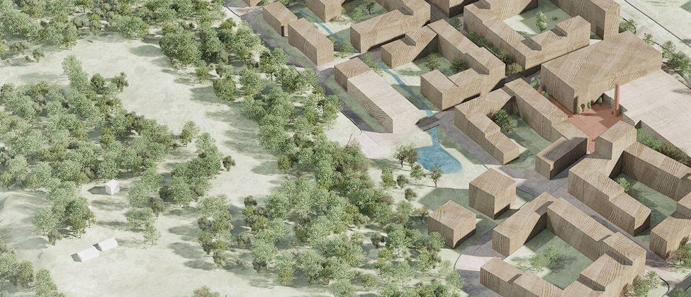 Första etappen av en ny stadsdel i Norrköping