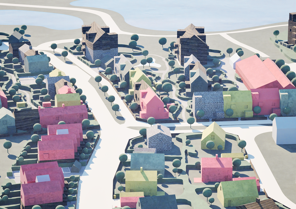 Heden – en modern trädgårdsstad i mötet mellan stad, vatten och landskap