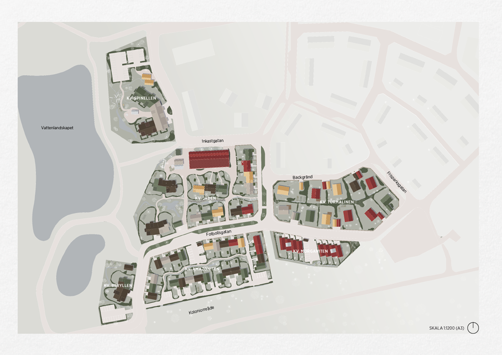 Heden – en modern trädgårdsstad i mötet mellan stad, vatten och landskap