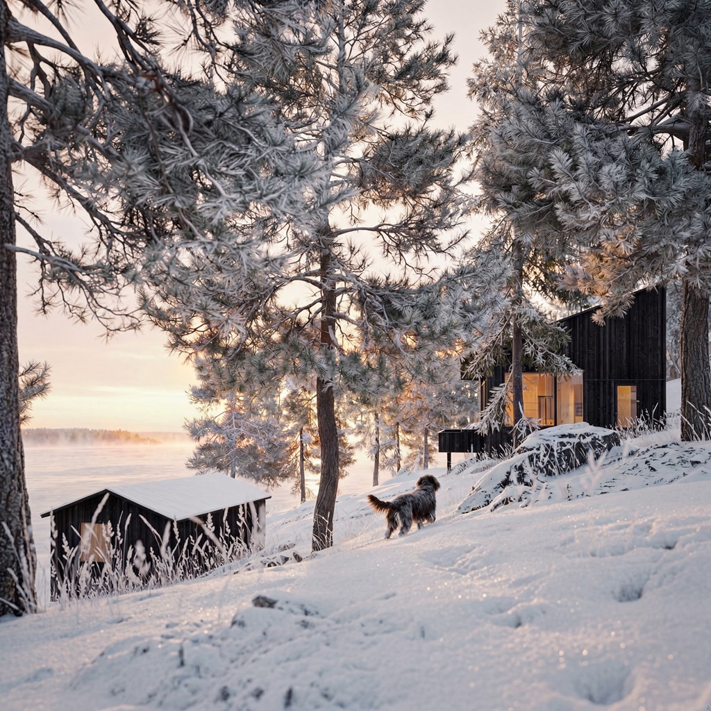 Villa Tikanäs - med utsikt över Vättern