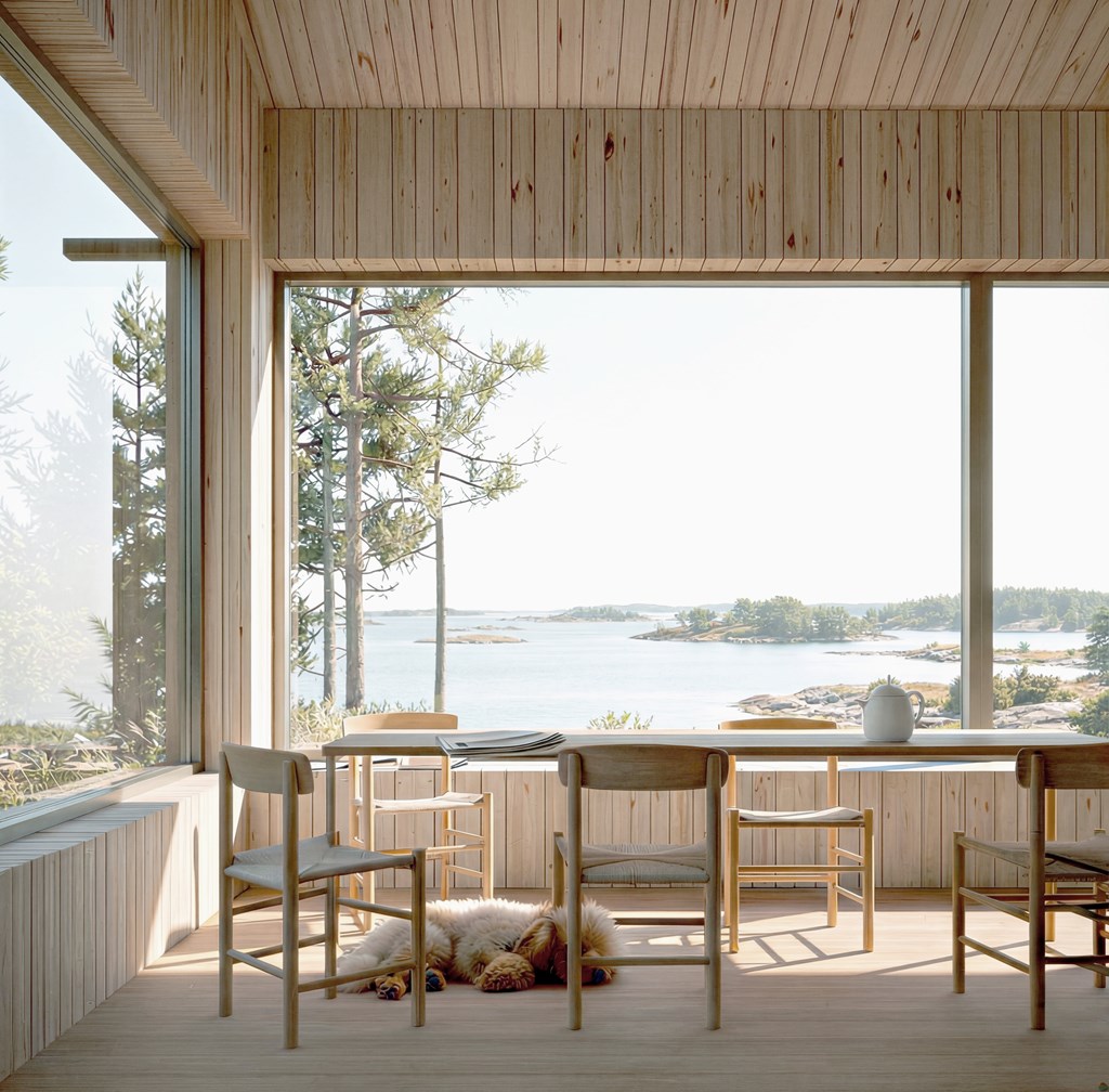 Villa Tikanäs - med utsikt över Vättern