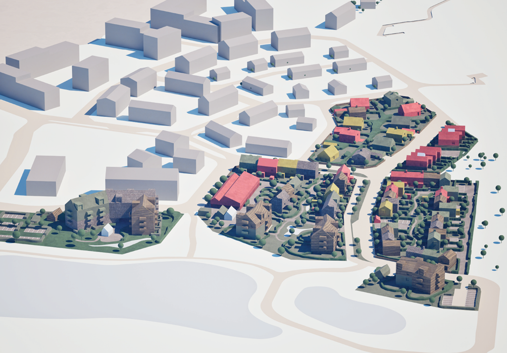 Heden – en modern trädgårdsstad i mötet mellan stad, vatten och landskap