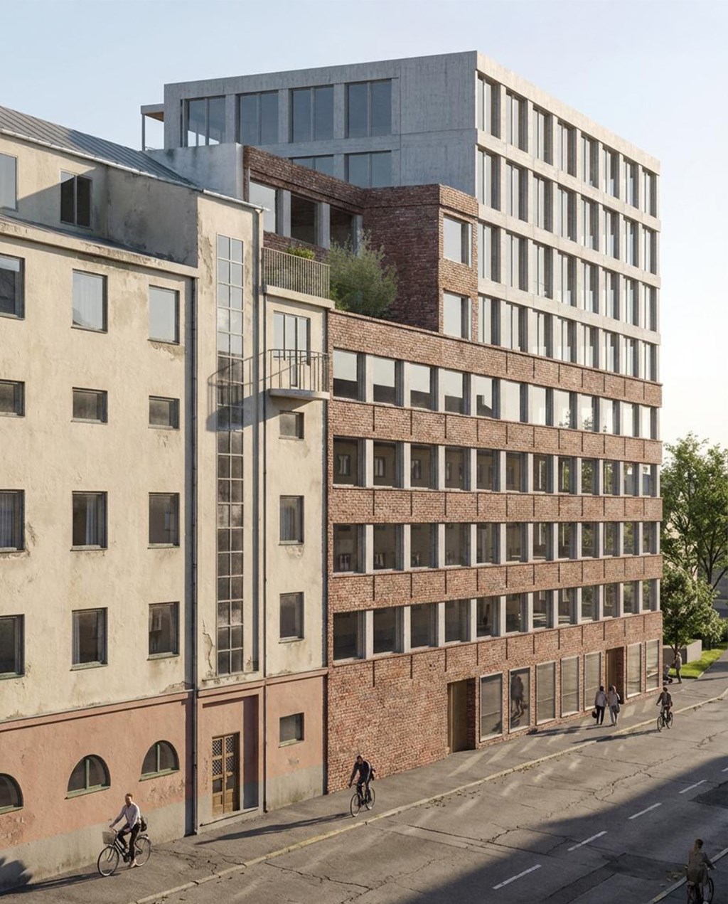 Bostäder i centralt stadsrum