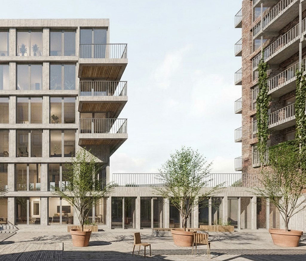 Bostäder i centralt stadsrum